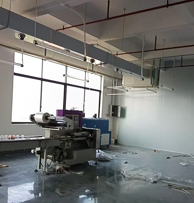 蒸发冷省电空调卧式管道机应用于厂房车间岗位降温.jpg
